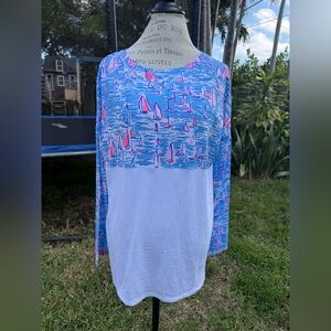 Lilly Pulitzer Finn top and  L NWOT